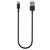  Кабель USB REMAX RC-120m Chaino Mini USB - MicroUSB, 3A, 30 см, черный 