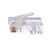  Коннектор GoPower RJ-45 (m) кат.5е (цена за упаковку) 100шт. в пакете (1/25) 