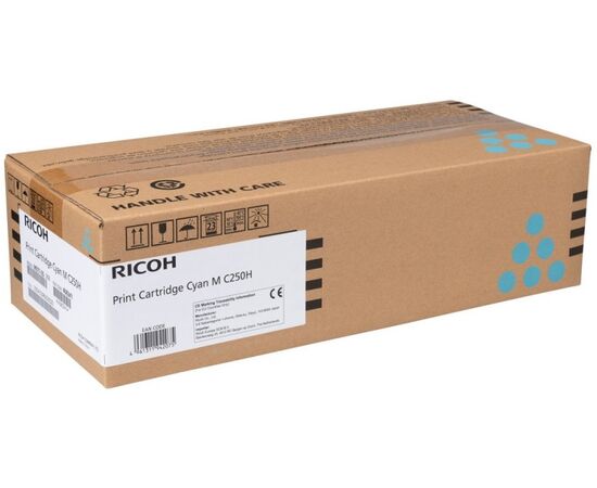  Тонер-картридж RICOH M C250H (408341) голубой для Ricoh P C301W/M C250FW 