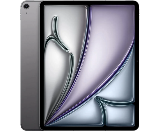  Планшет Apple iPad Air 2024 A2899 MV6Q3LL/A 2.99 8C RAM8Gb ROM128Gb 13" IPS 2732x2048 LTE eSIM iOS серый космос 12Mpix 12Mpix BT GPS WiFi Touch 9hr 