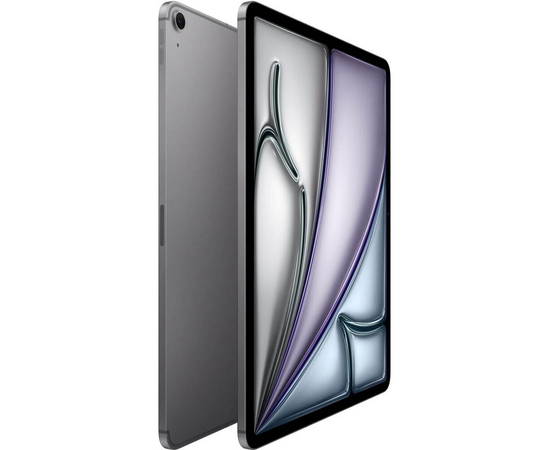  Планшет Apple iPad Air 2024 A2899 MV6Q3LL/A 2.99 8C RAM8Gb ROM128Gb 13" IPS 2732x2048 LTE eSIM iOS серый космос 12Mpix 12Mpix BT GPS WiFi Touch 9hr 