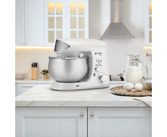  Миксер планетарный Vitek VT-1444 1000Вт белый 