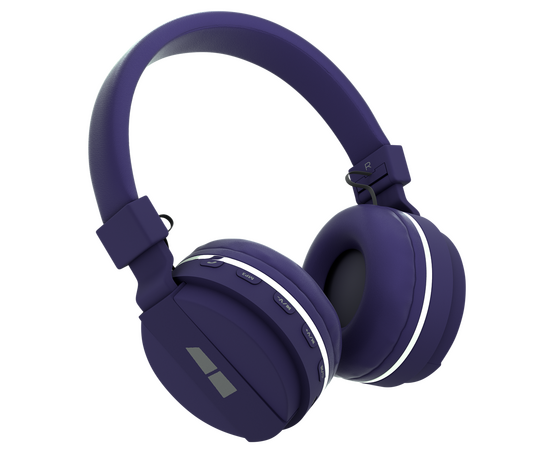  Bluetooth-наушники накладные 5.0 200mAh More choice HW15 (Purple) 