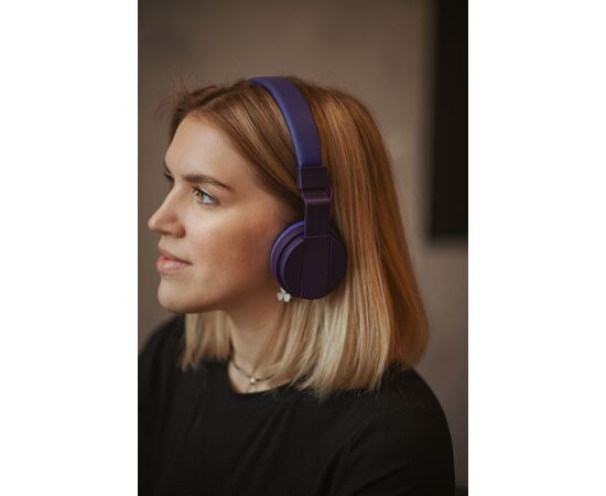  Bluetooth-наушники накладные 5.0 200mAh More choice HW15 (Purple) 