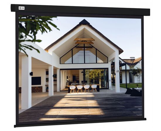  Экран Cactus CS-PSW-128X170-BK Wallscreen настенно-потолочный рулонный черный 