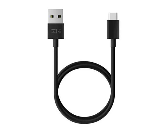  Кабель USB/Type-C Xiaomi ZMI 100 см 3A Материал оплетки TPE (AL701) техпак черный 
