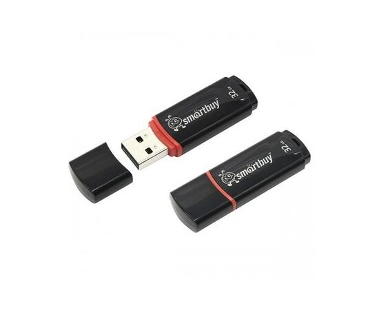  Smartbuy USB Drive 4Gb Crown Black SB4GBCRW-K 