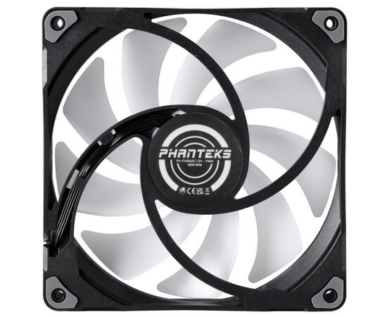  Вентилятор PHANTEKS M25 DRGB Black (PH-F140M25_DRGB_PWM_BK01_RU) 140x140x25мм (PWM, 400-1800 об/мин, 36.57dBa) 