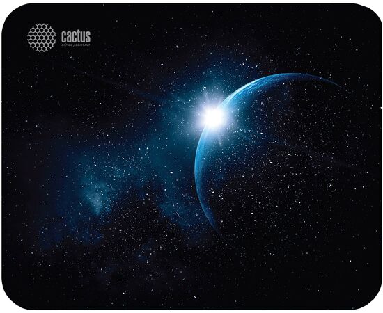  Коврик для мыши Cactus CS-MPС-P04XS Space 220x180x2мм 