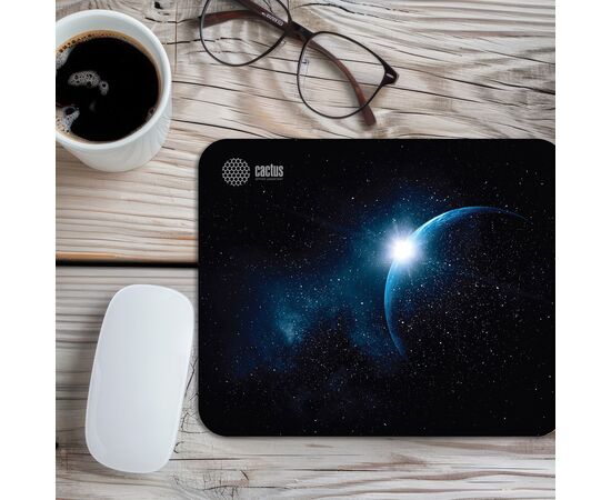  Коврик для мыши Cactus CS-MPС-P04XS Space 220x180x2мм 