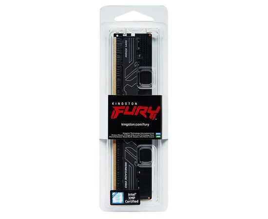  ОЗУ Kingston Fury Renegade Pro KF560R32RB-32 32GB DDR5 6000 RDIMM Black XMP ECC Registered DIMM (Single Module) 1RX4 32-38-38 1.35V 288-pin 16Gbit 